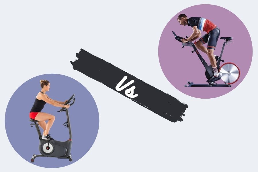 indoor bike vs upright bike