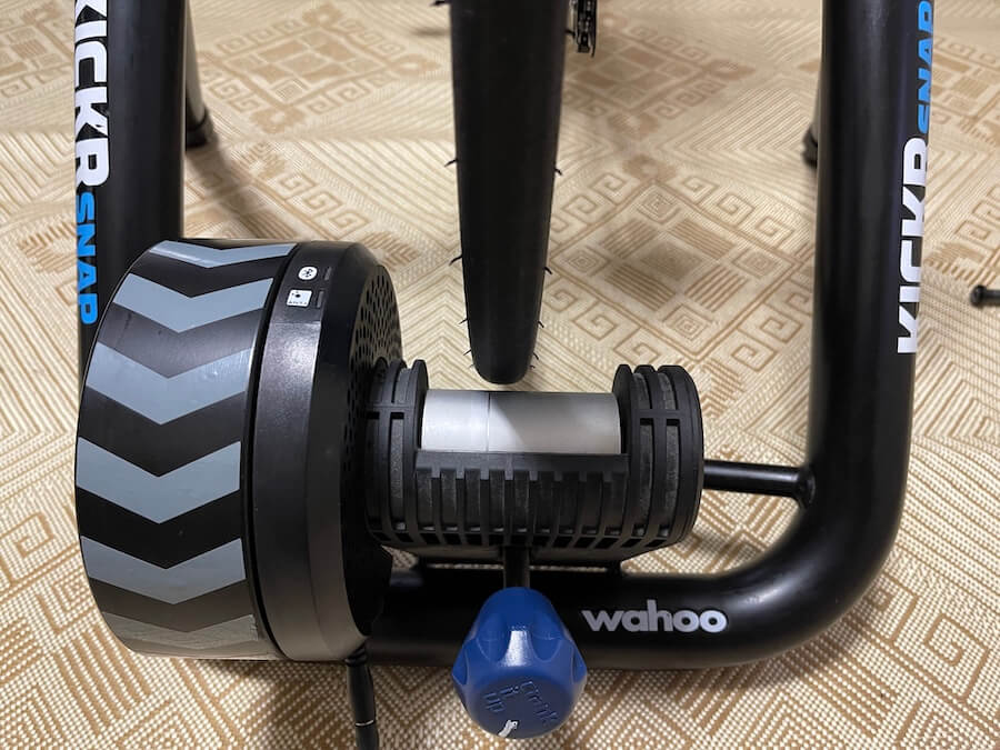 wahoo kickr snap wheel distance