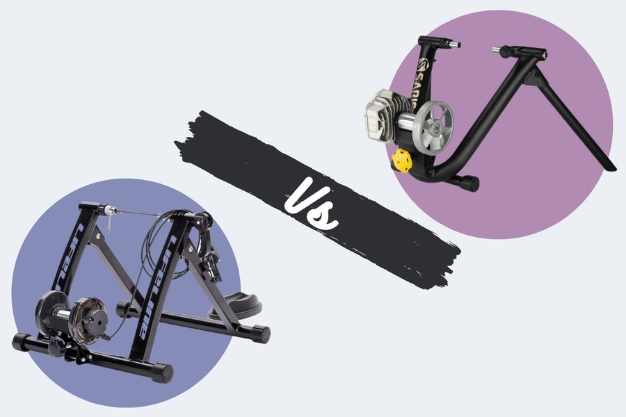 fluid vs magnetic bike trainers