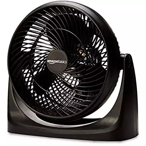 Amazon Basics 3 Speed Small Room Air Circulator Fan