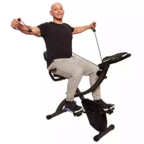 Slim cycle stationary bike review sale