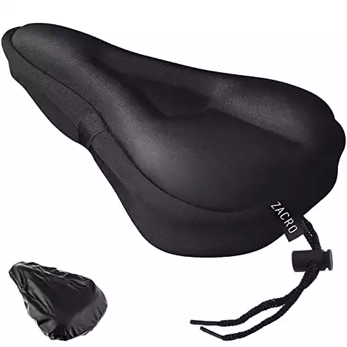 Zacro Padded Bike Seat Cushion